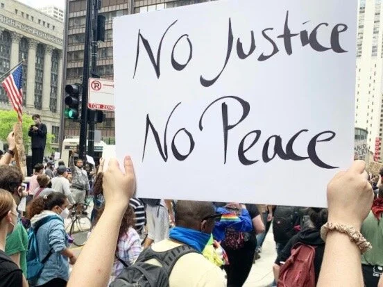Police protests exploited by looters