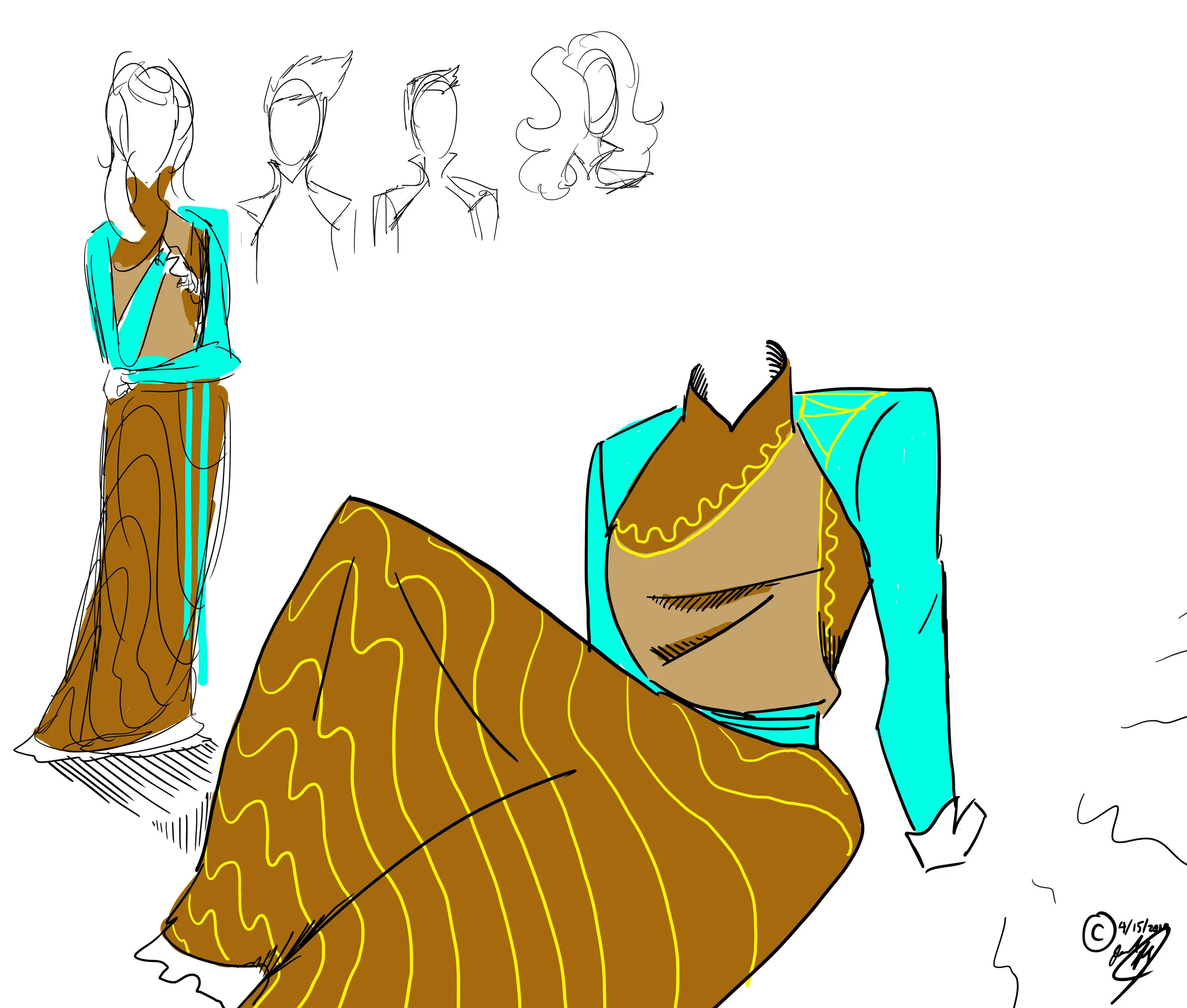 Chocolate Mint Dress