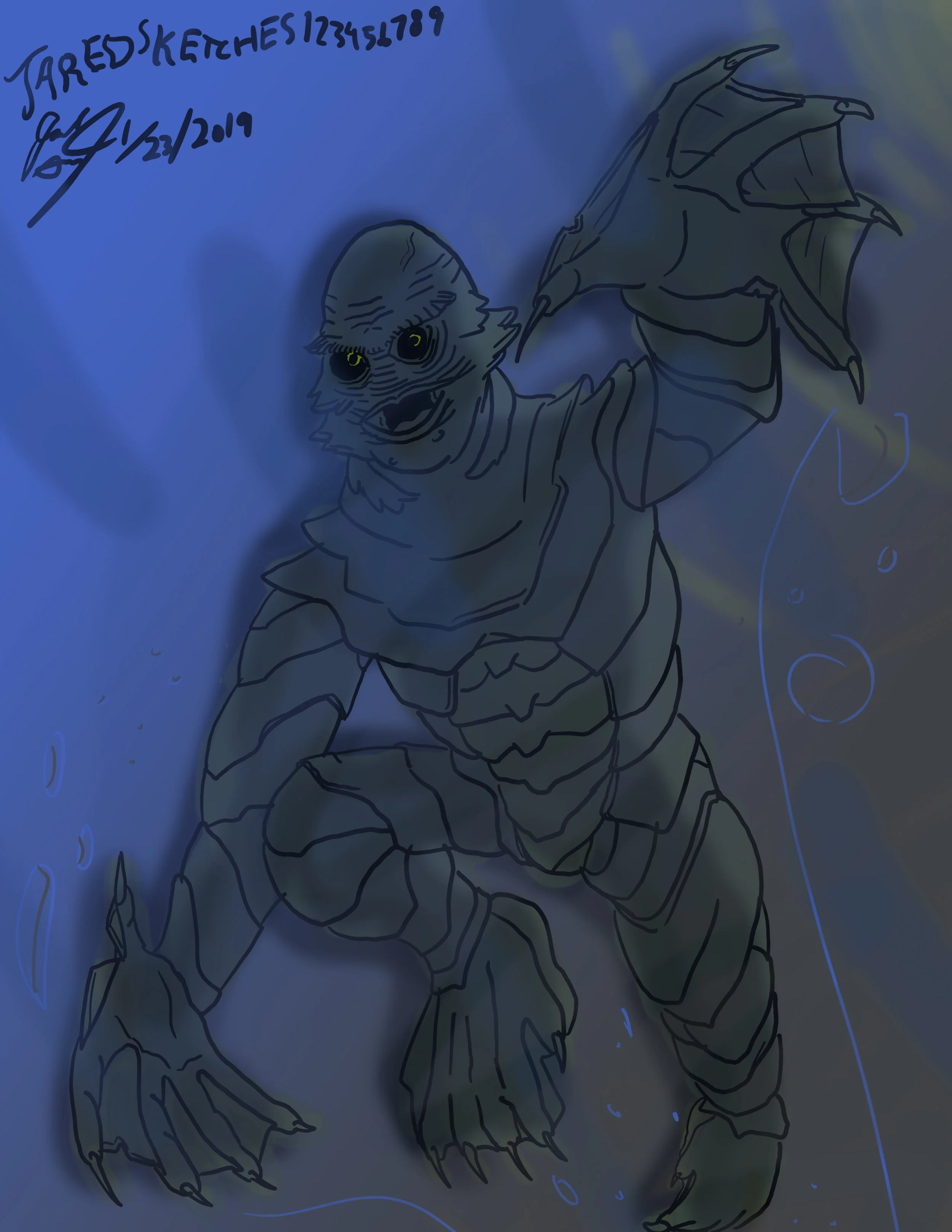 The Creature from the Black Lagoon
