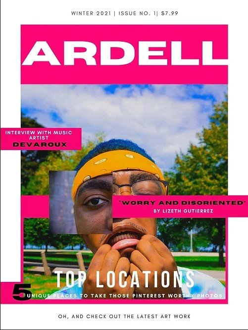   Ardell Magazine Issue Number 1 Winter  Jared Schwartz featured on page 22 