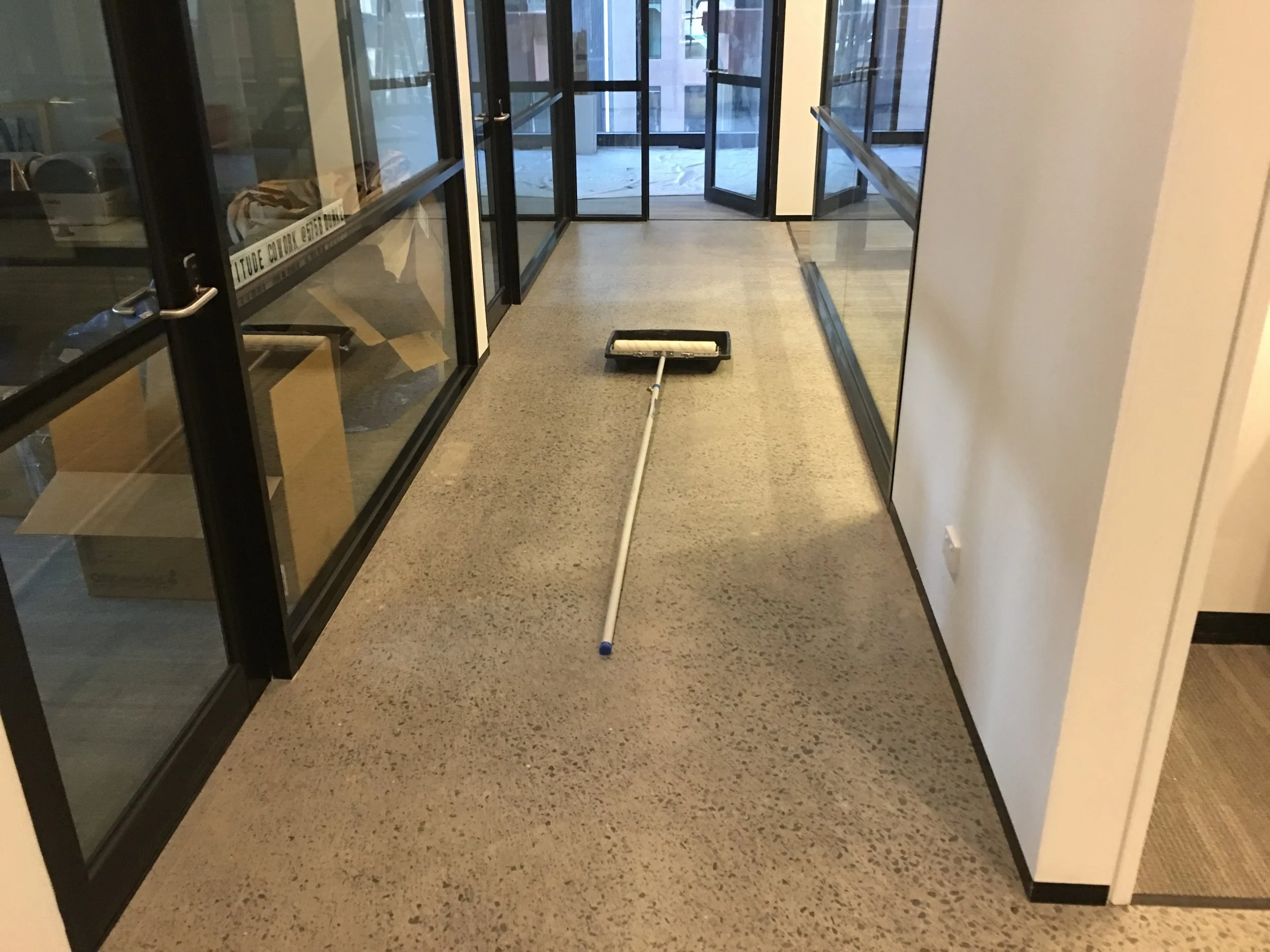 Grinding Concrete Floor
