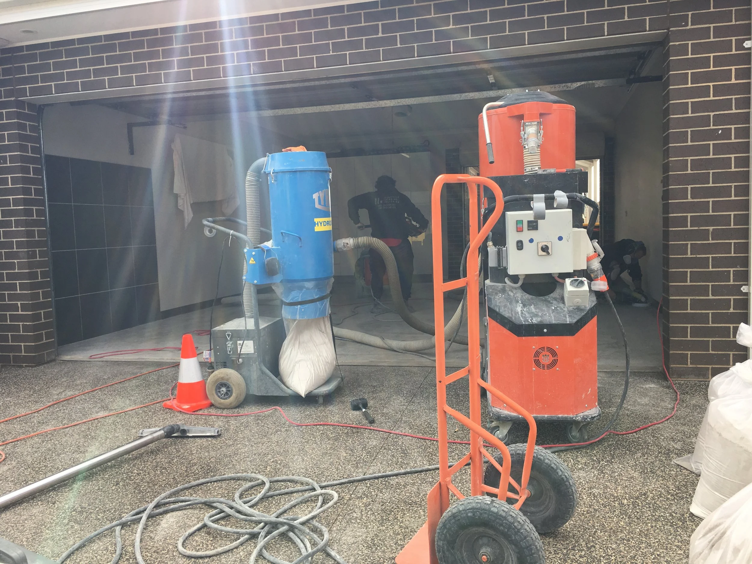 Garage Concrete Polishing