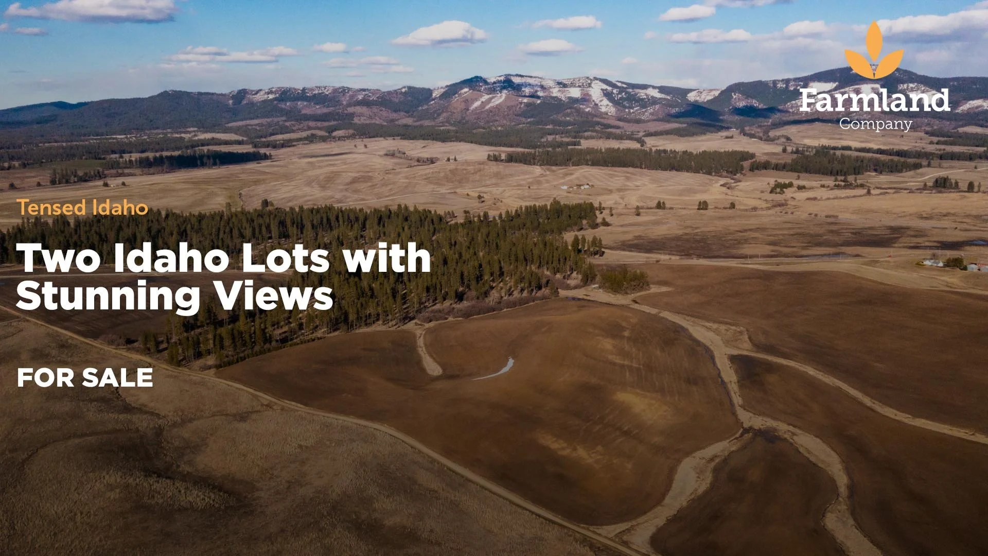 Two Idaho Palouse Lots with Mountain Views | FOR SALE