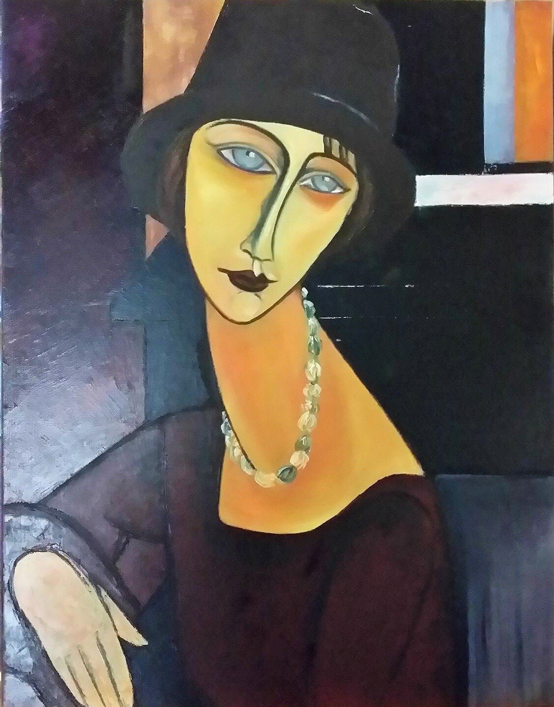 My version of Modigliani's portrait.jpg