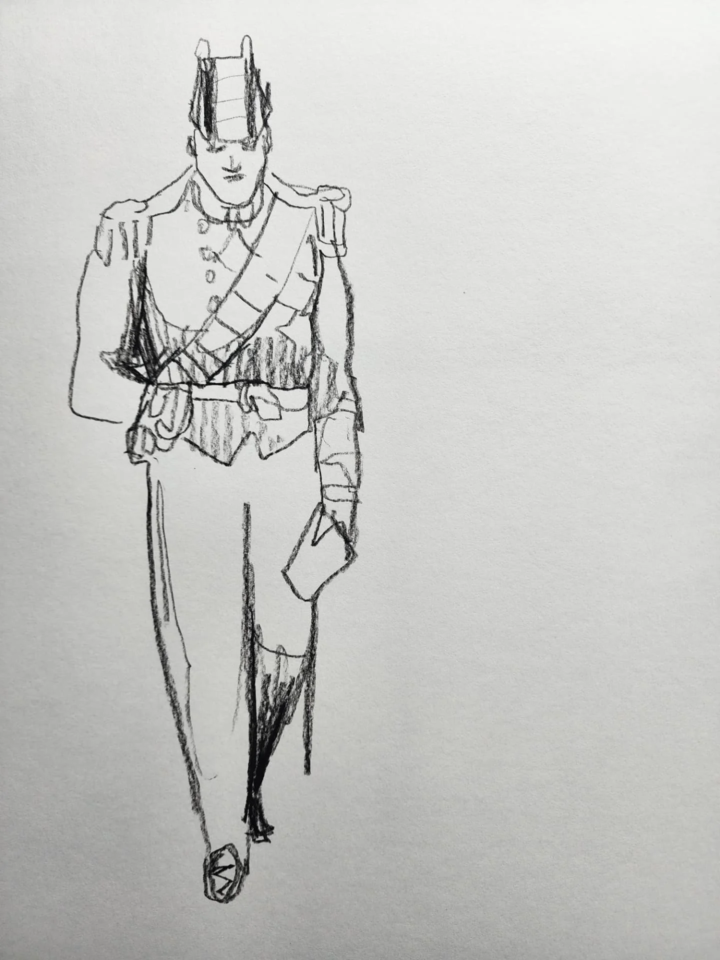 Drawing frame by frame from some archival footage courtesy the @nfsaonline . William Lygon, 7th Earl of Beauchamp and 20th Governor of NSW. A fascinating young Governor who wasn't in Sydney to find a wife...

#drawing #line #animation #HandDrawnAnima