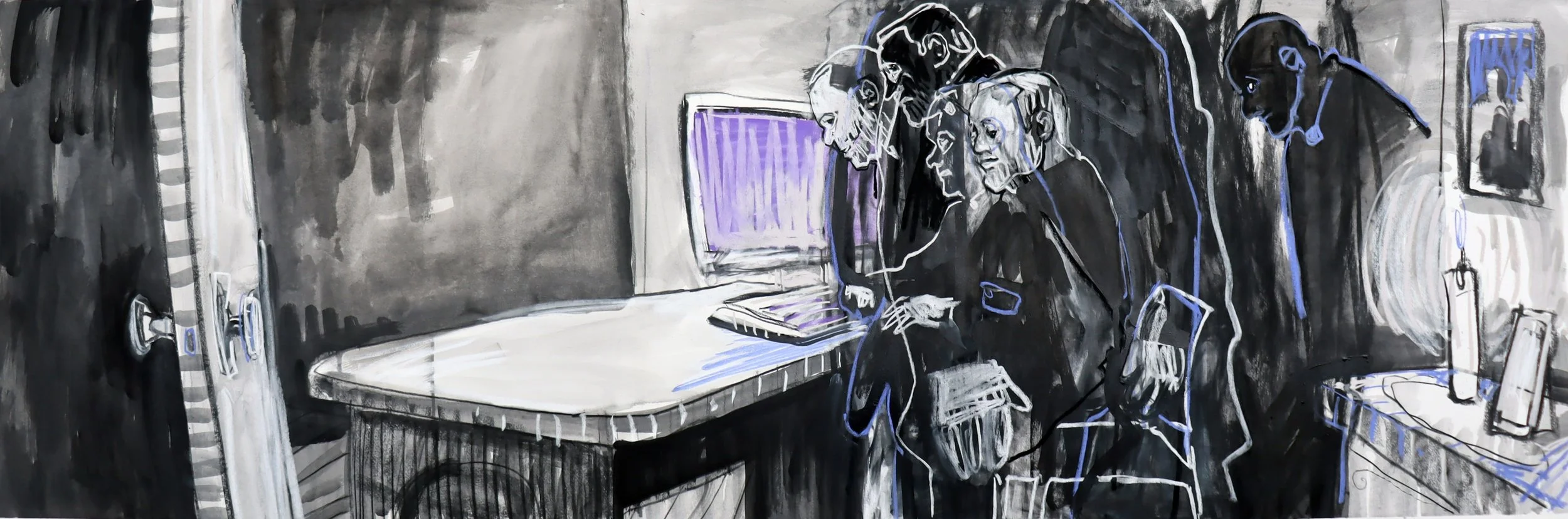 ToddFuller_The ghost’s of our labour_2025_Ink, acrylic, chalk and charcoal on paper_50 x 150cm-min.JPG