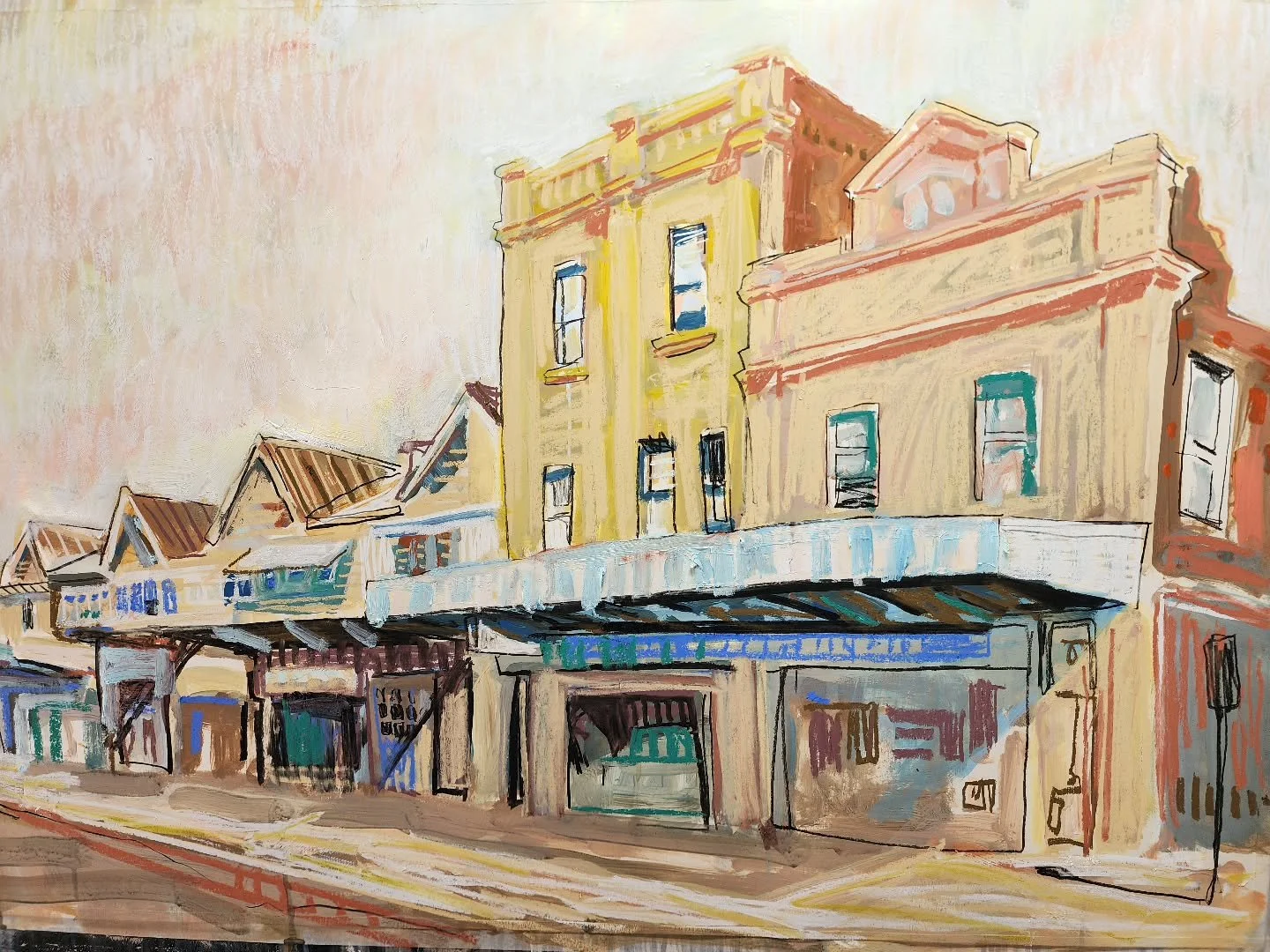 Newcastle, the colour yellow, and the 1950s, is there a more magical combination? 

New works gaining momentum in the studio this summer.

#storytelling #queerhistory #handdrawnanimation #artistofinstagram