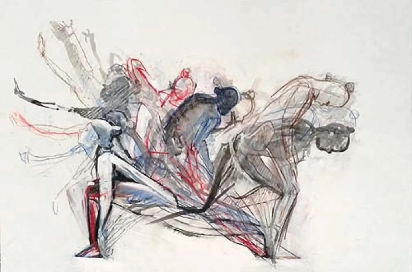 I have the joy every Tuesday of teaching Figurative and Performative Drawing at the National Art School.

The course balances technical training with playful experimentation, using the body as subject and tool. In the final weeks, students step into 