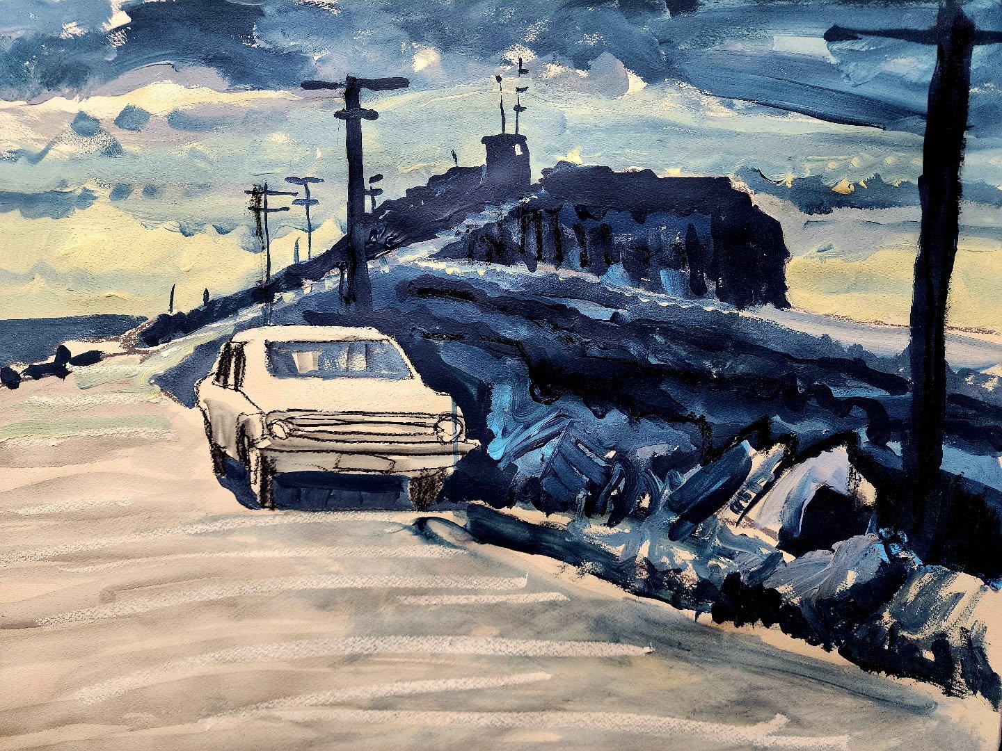 More drawing and painting from archival imagery, building a paper world from a different time. 

Do you recognise this place?

#handpaintedanimation
#experimentalanimation #australianhistory #QueerHistory #artistofinstagram