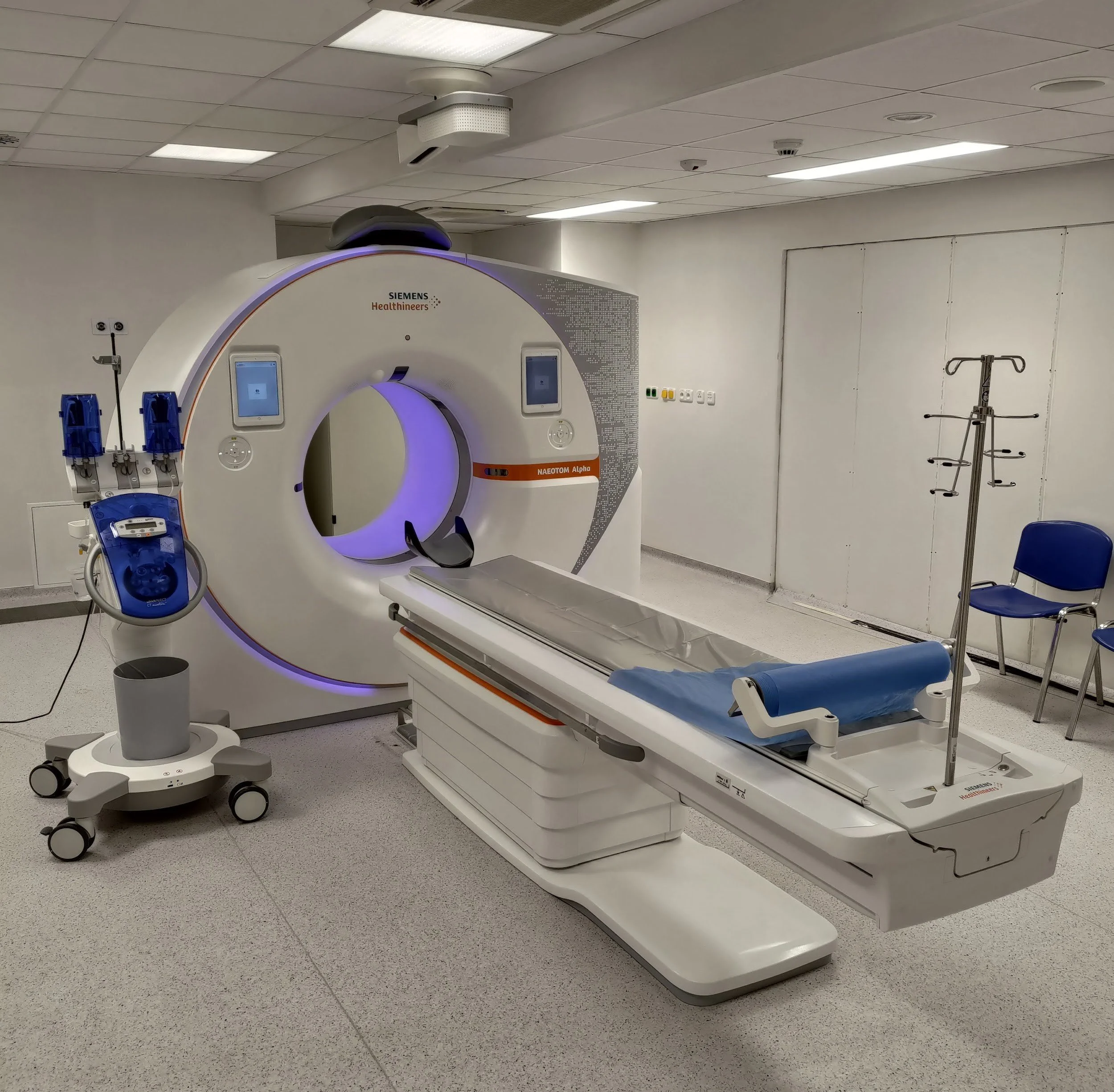 How do doctors examine the blocking of the heart? 
