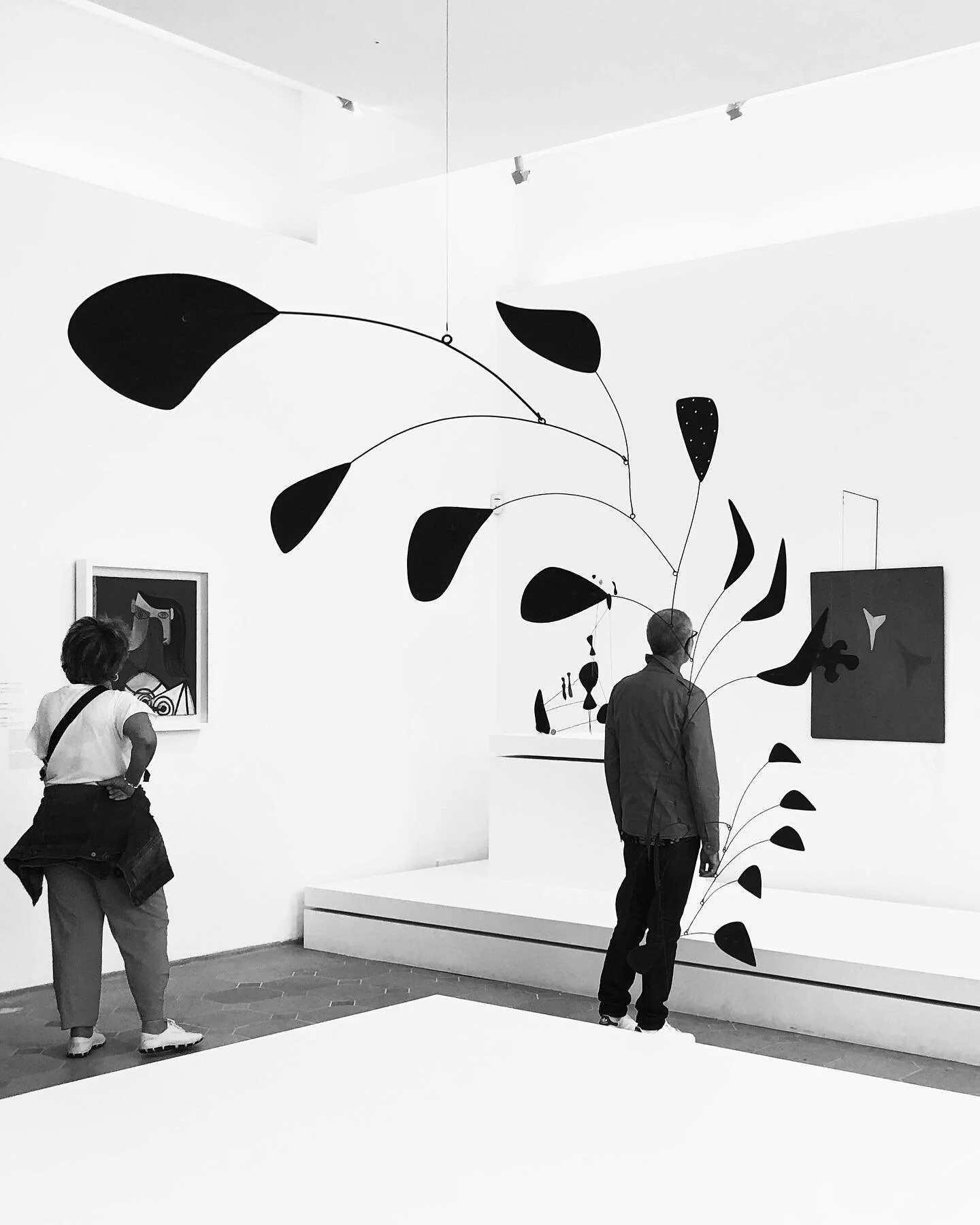 &quot;The sense of motion in painting and sculpture has long been considered as one of the primary elements of the composition.&quot; ~ Alexander Calder
.
.
.
#CalderPicasso #AlexanderCalder #Calder #sculpture #minimal #Architecture #iPhone #Paris #A