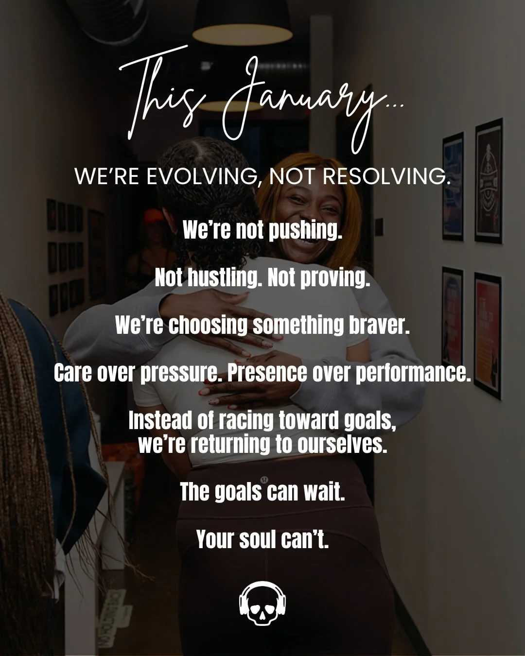 Happy New Year, #SoulFireSquad 🎉

January doesn&rsquo;t have to be about becoming someone new. We&rsquo;re approaching this season as a reset - a moment to ground, soften, and return to what already lives within you. Less pressure. More presence. Mo