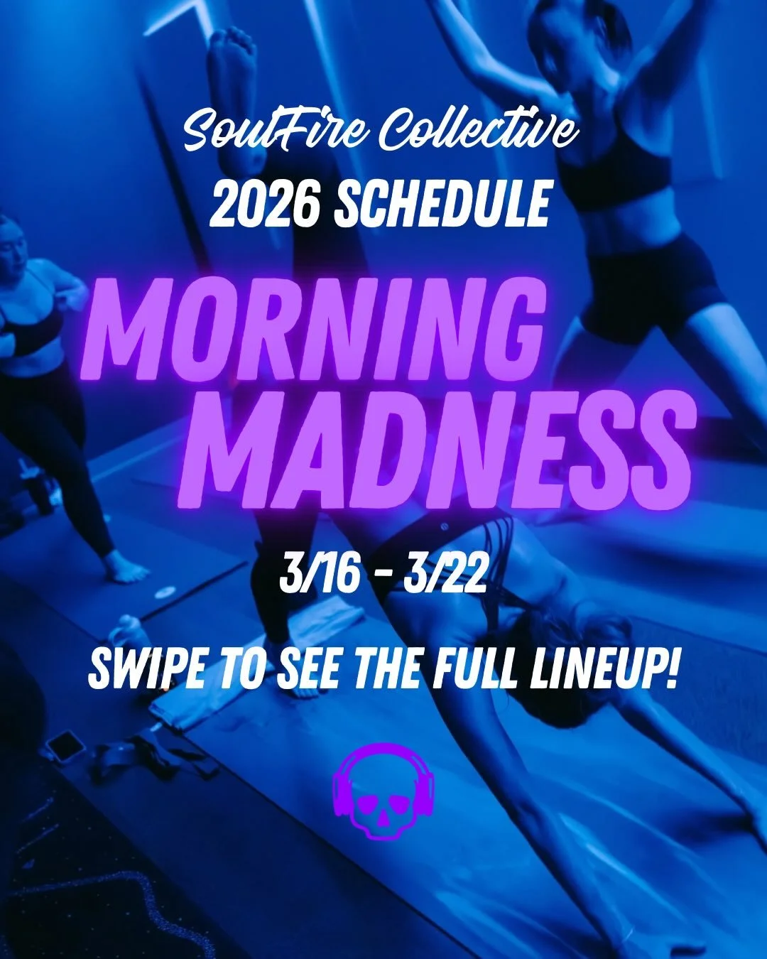 Ready, Steady, Go! Morning Madness kicks off next week 🏀

Click our link in bio to reserve your spots and start your quest towards a FRESH new pair of Jordans 👟

#soulfirecollective #marchmadness #morningyoga #dcyoga  #dmvyoga