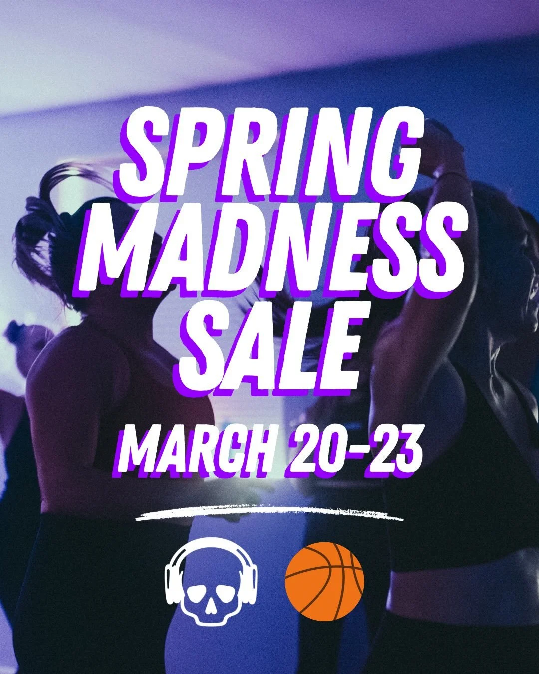 Ready to get CRAZY?! March 20-23, shop our Spring Madness Sale 💜⚡

All studios, class packs &amp; more. Commit to yourself this spring - link in bio! 

#soulfirecollective #marchmadness #springsale #dmvyoga #dcyoga