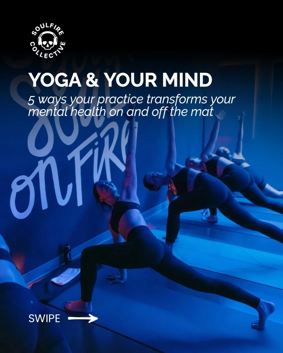 Happy Mental Health Awareness Month 💜

Take care of yourself, you radical humans 🫶

#soulfirecollective #mentalhealthawarenessmonth #yogastudio #yogacommunity #mentalhealth