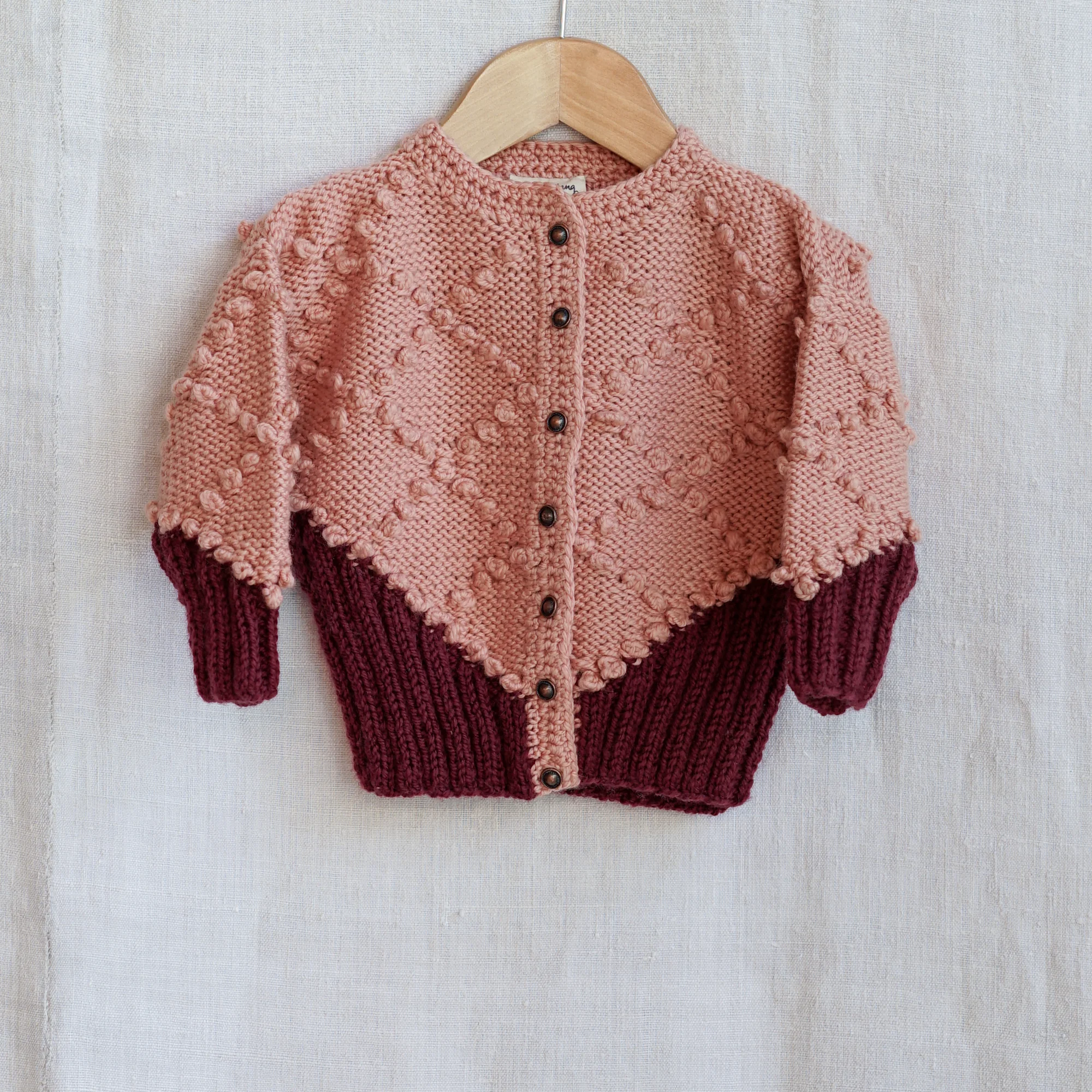 HERITAGE CARDIGAN - BLOSSOM