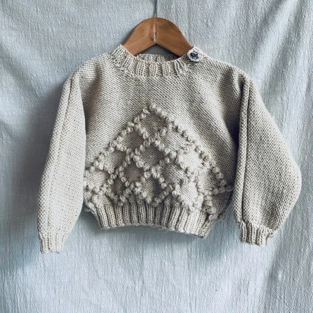 HERITAGE SWEATER - MILK