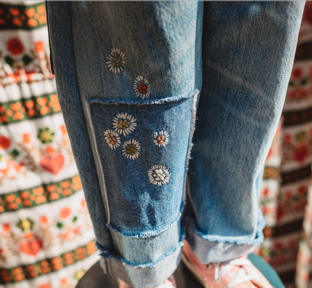 WILD FLOWER JEANS