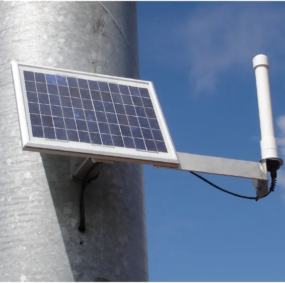 A Tower radio on each fan keeps the unit connected with the cellular based station