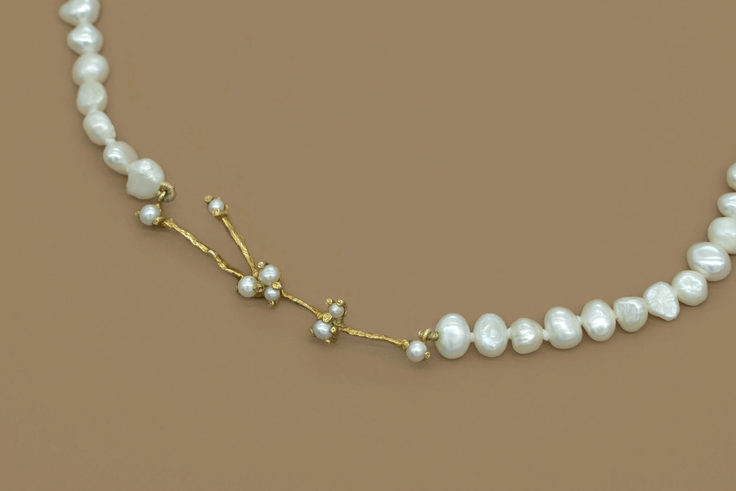 Star Child Mini Pearl Necklace