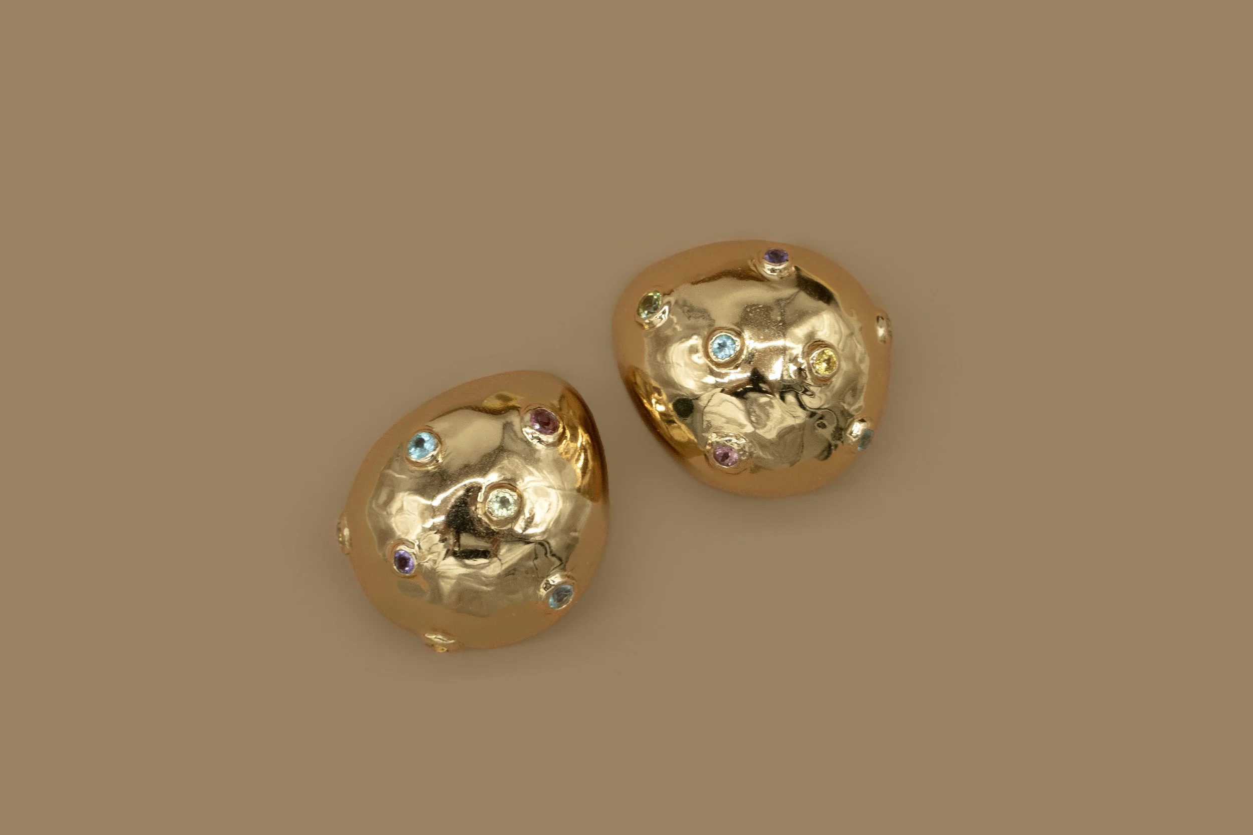 Jahn Gold Dott Earrings