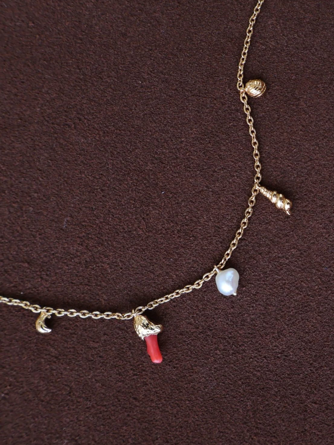 Mare Charm Chain Necklace