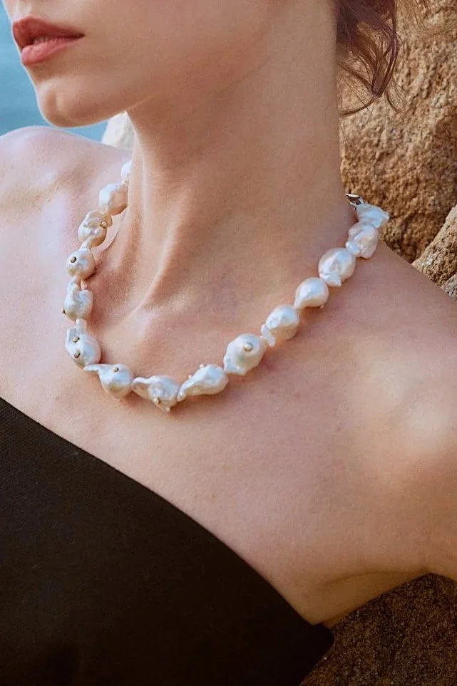 Jahn Baroque Necklace - Pearls
