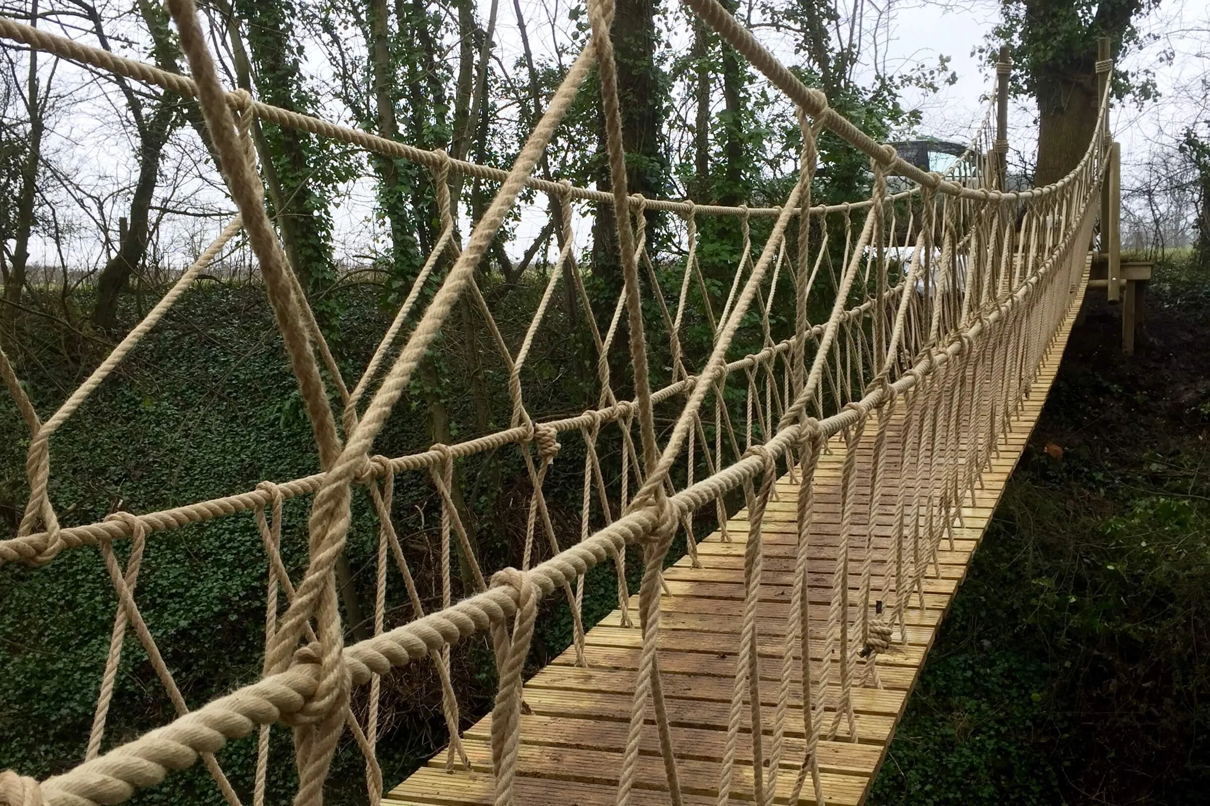 Rope Bridge design and installation
