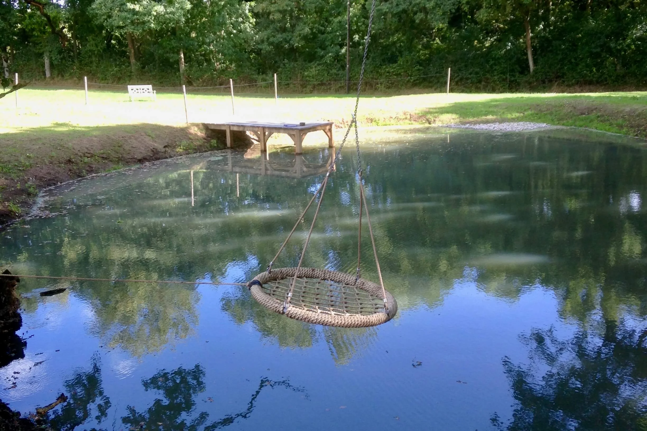 Lake-side Nest Swing