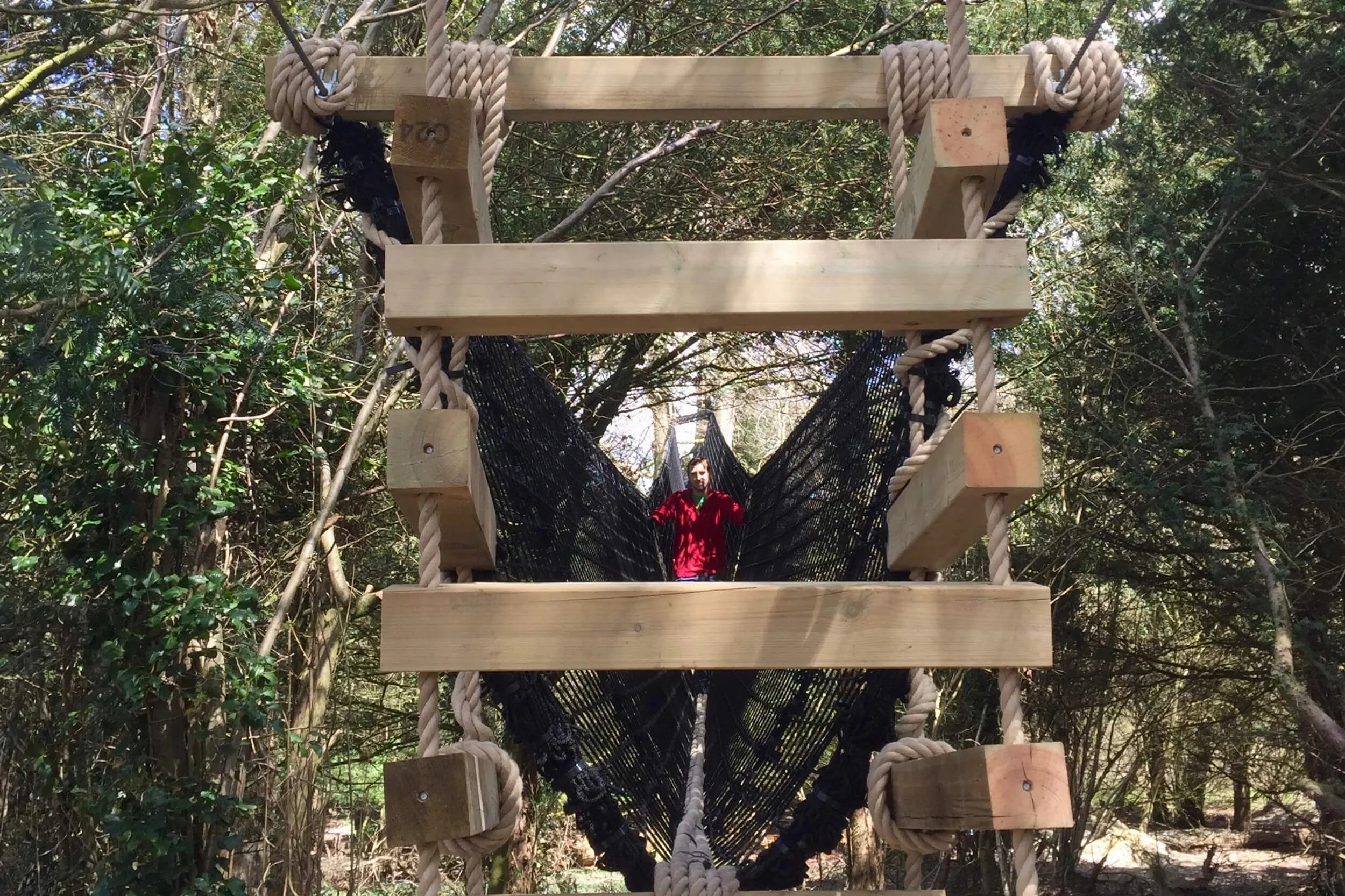 Big Chunky 4-sided Rope Ladder