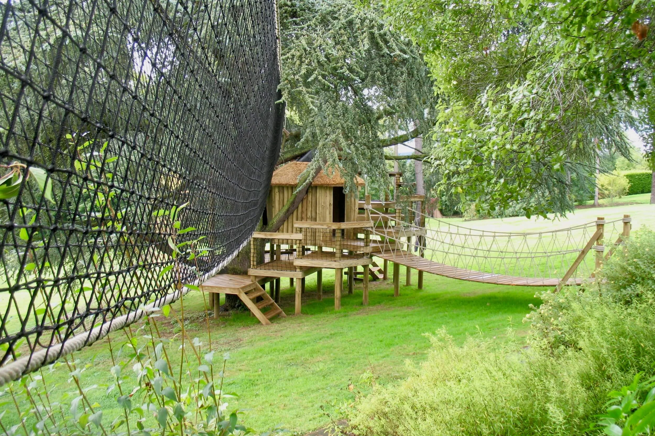 'hammock' style Tree-top Walkway