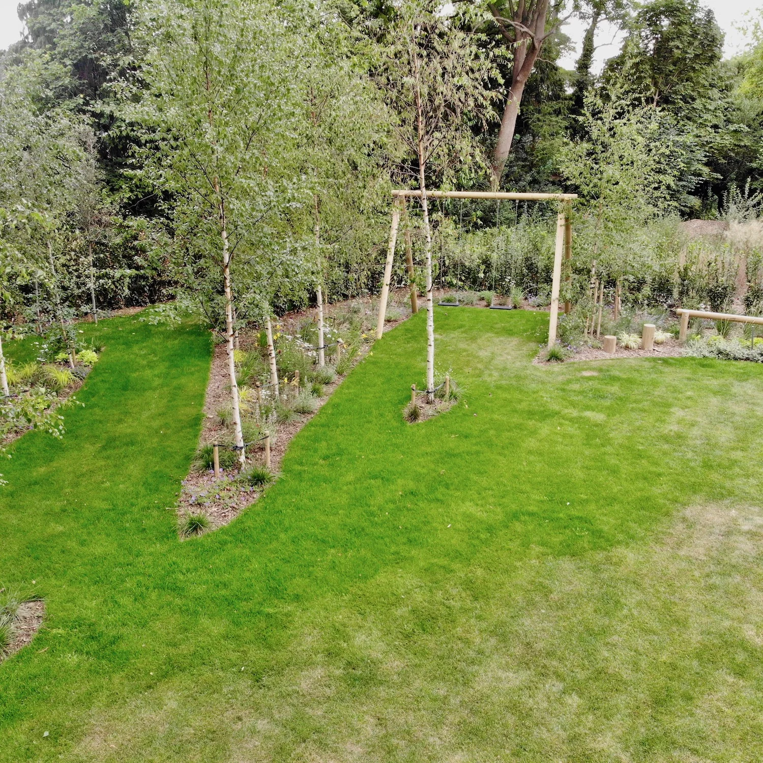"...garden swing set"