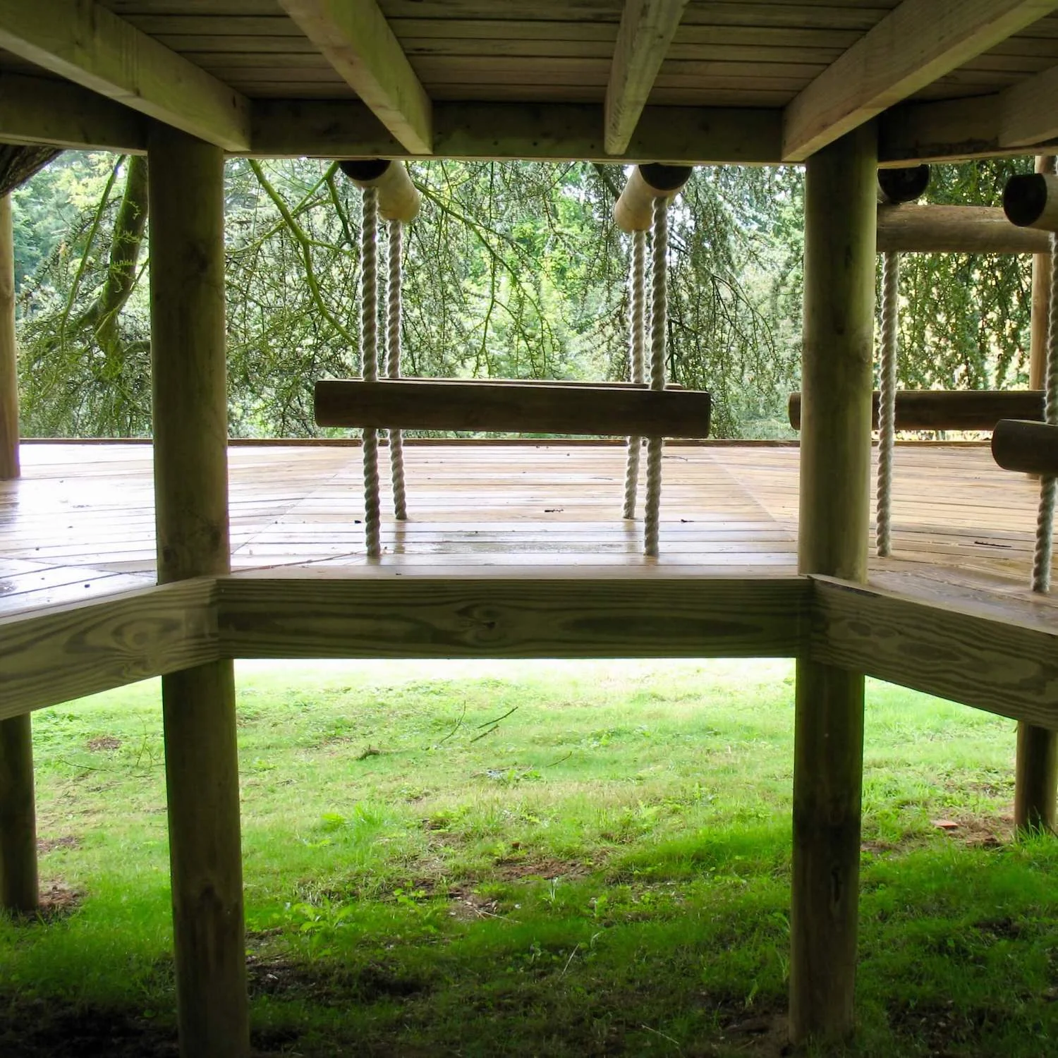 "...decks and 4-sided rope ladders"