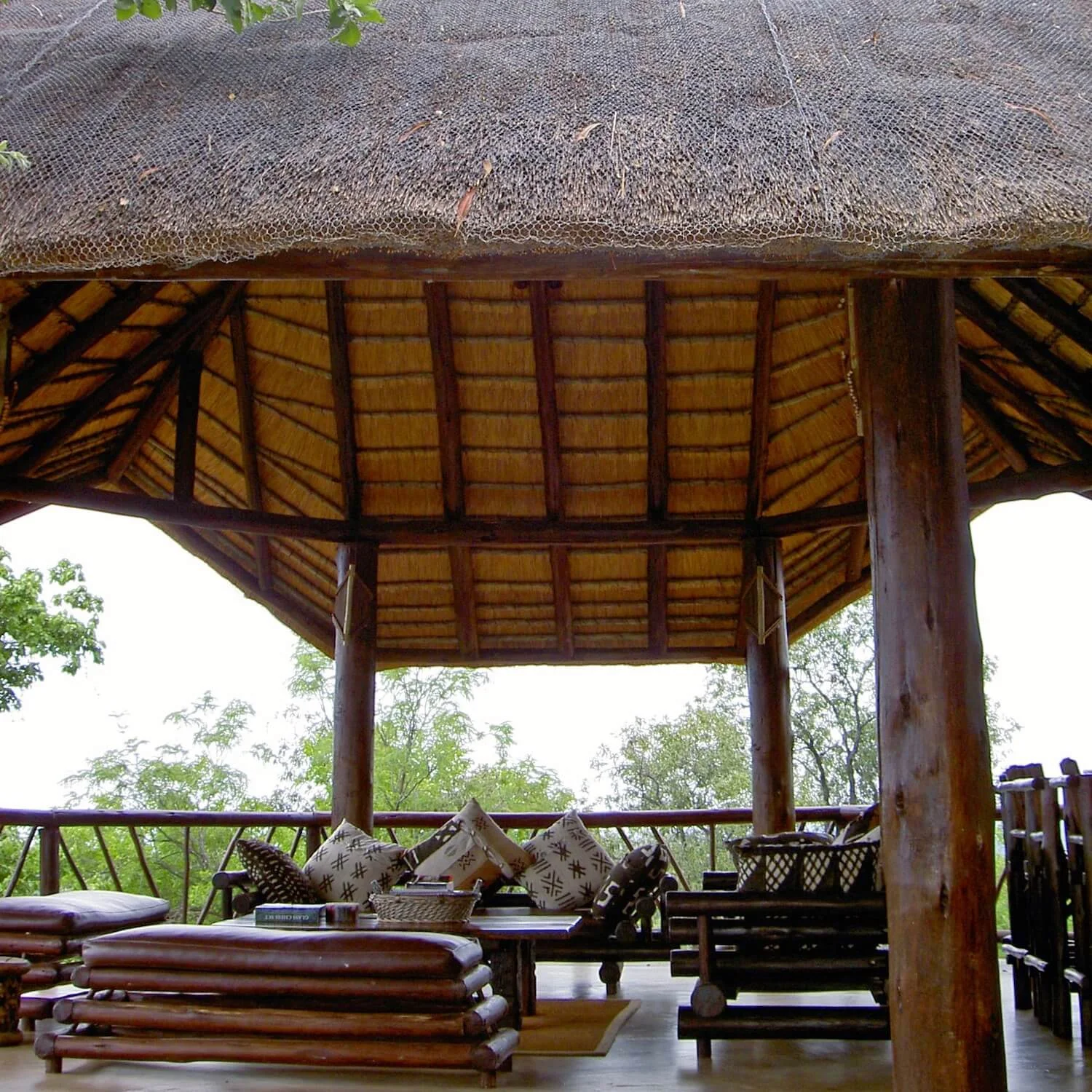 "...outdoors luxury living"