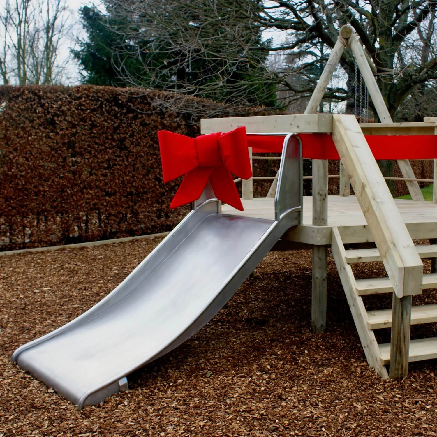 "...birthday present slide for a toddler"