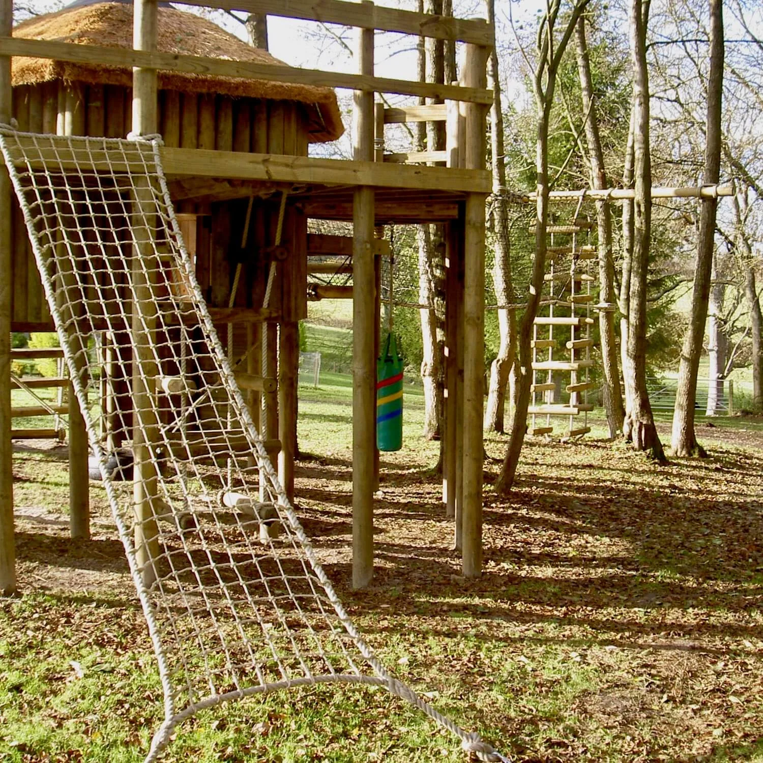 Santa's favourite treehouse... — Treehouses, Rope Bridges, Treetop