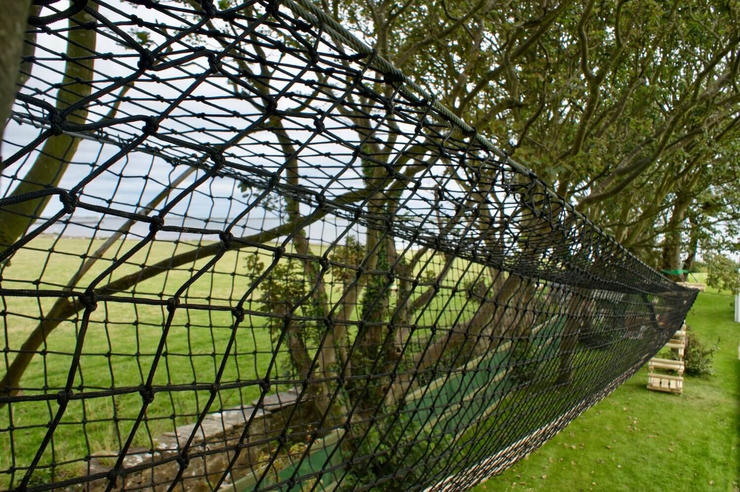 rope bridge play tunnel