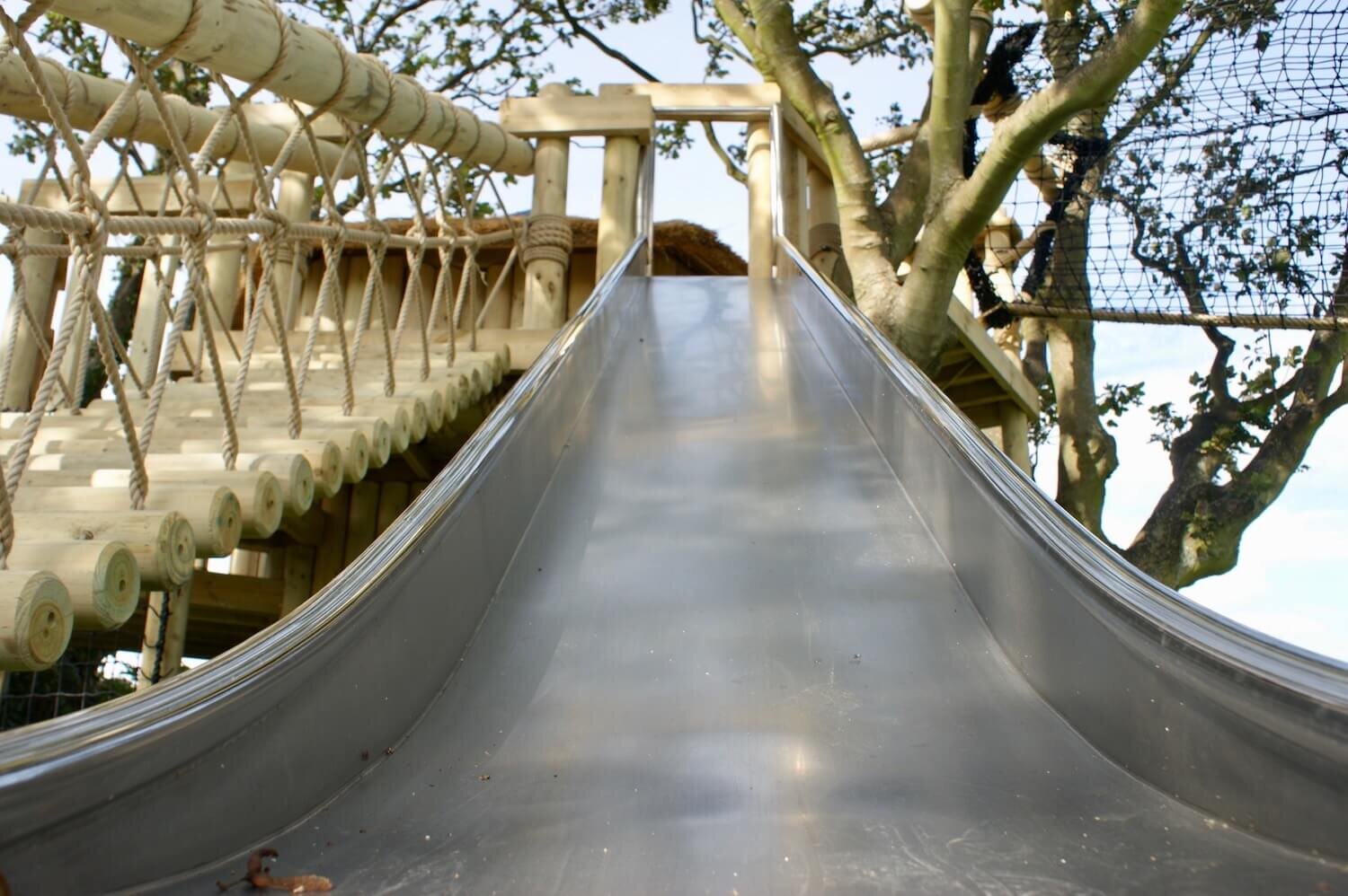 Garden Treehouse for Adventure Play Isle of Man — Treehouses, Rope