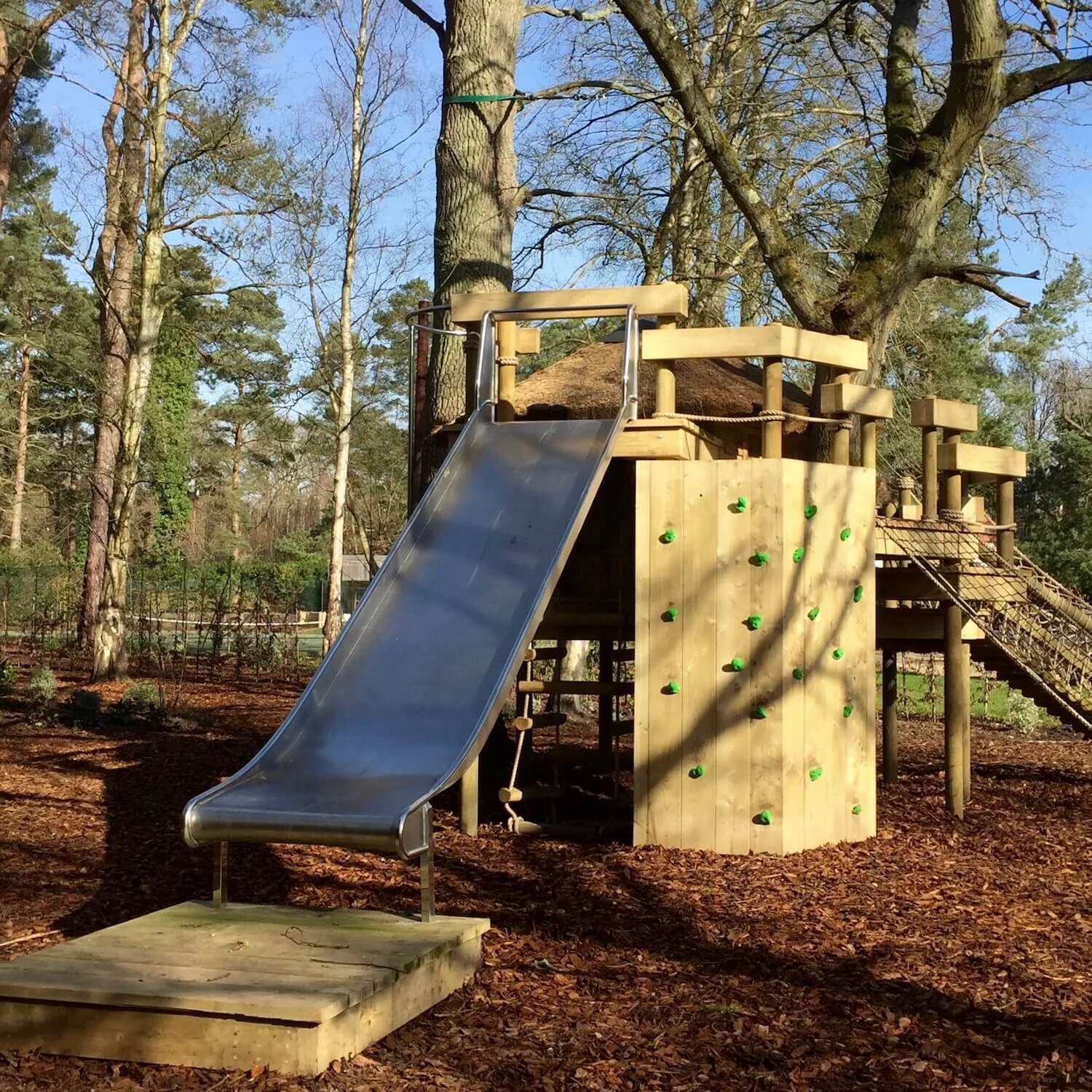 Treehouse Project Woking Treehouses Rope Bridges Treetop Walkways And Nest Swings