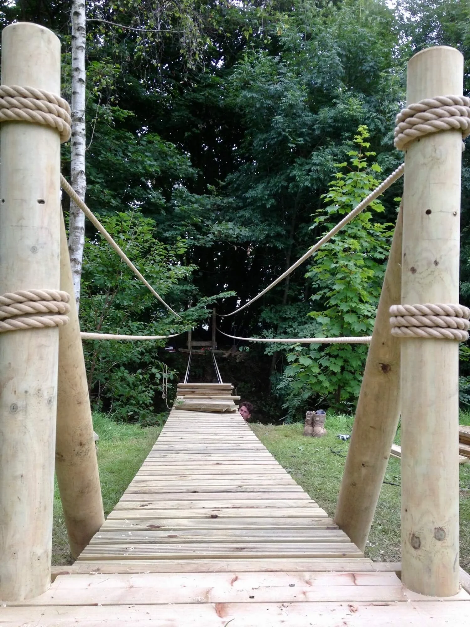 Worldclass Rope Bridges for treehouses, rivers, resorts and adventure