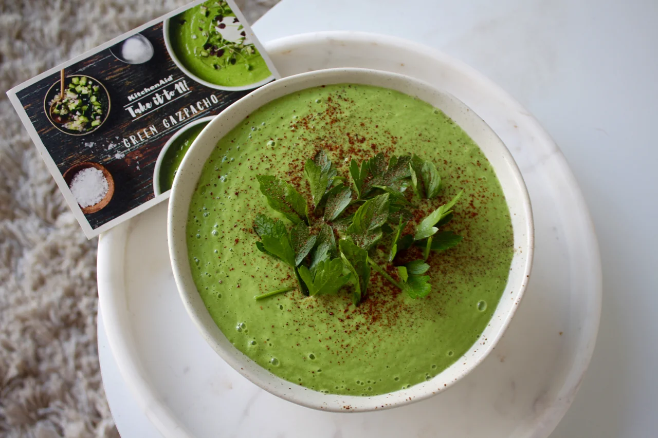 Cleansing Green Gazpacho With Kefir