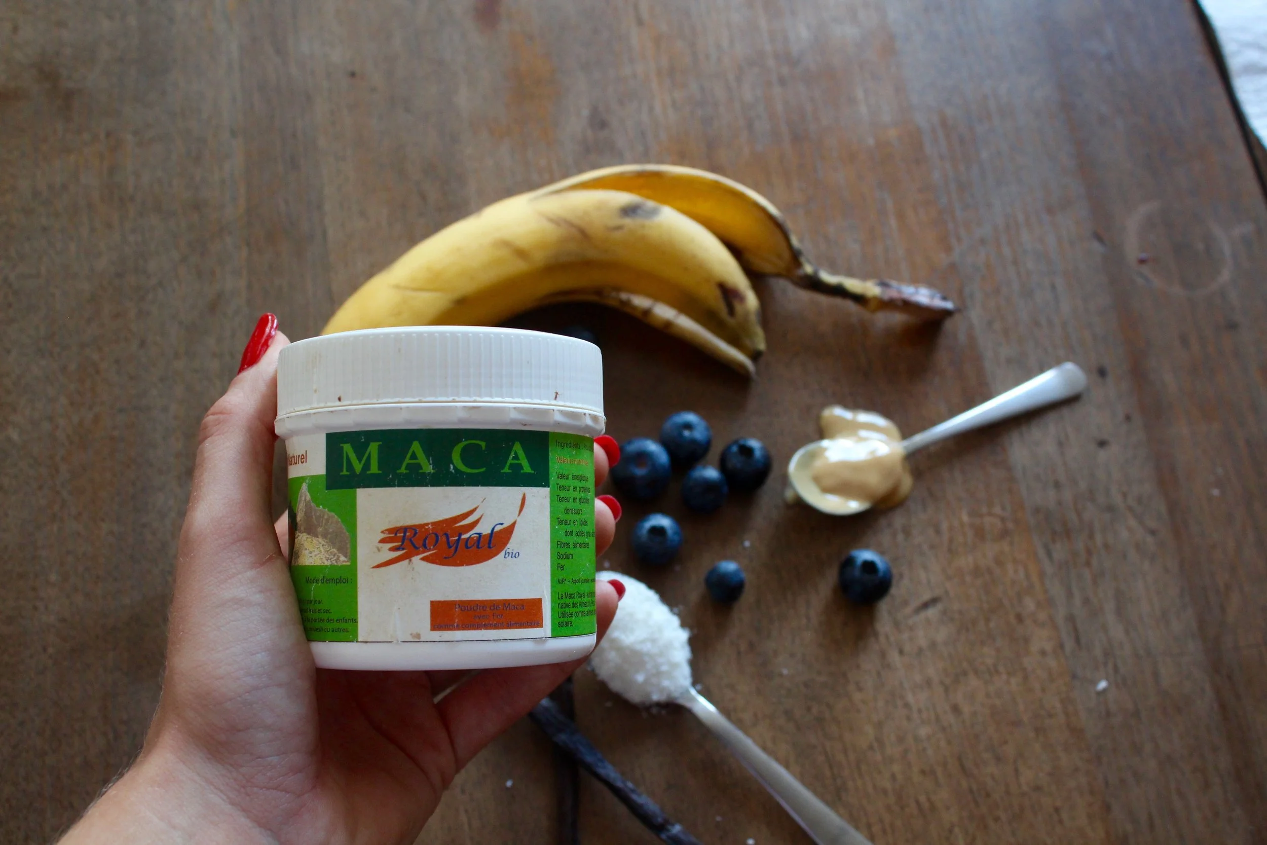 Banana And Maca Power Pancakes