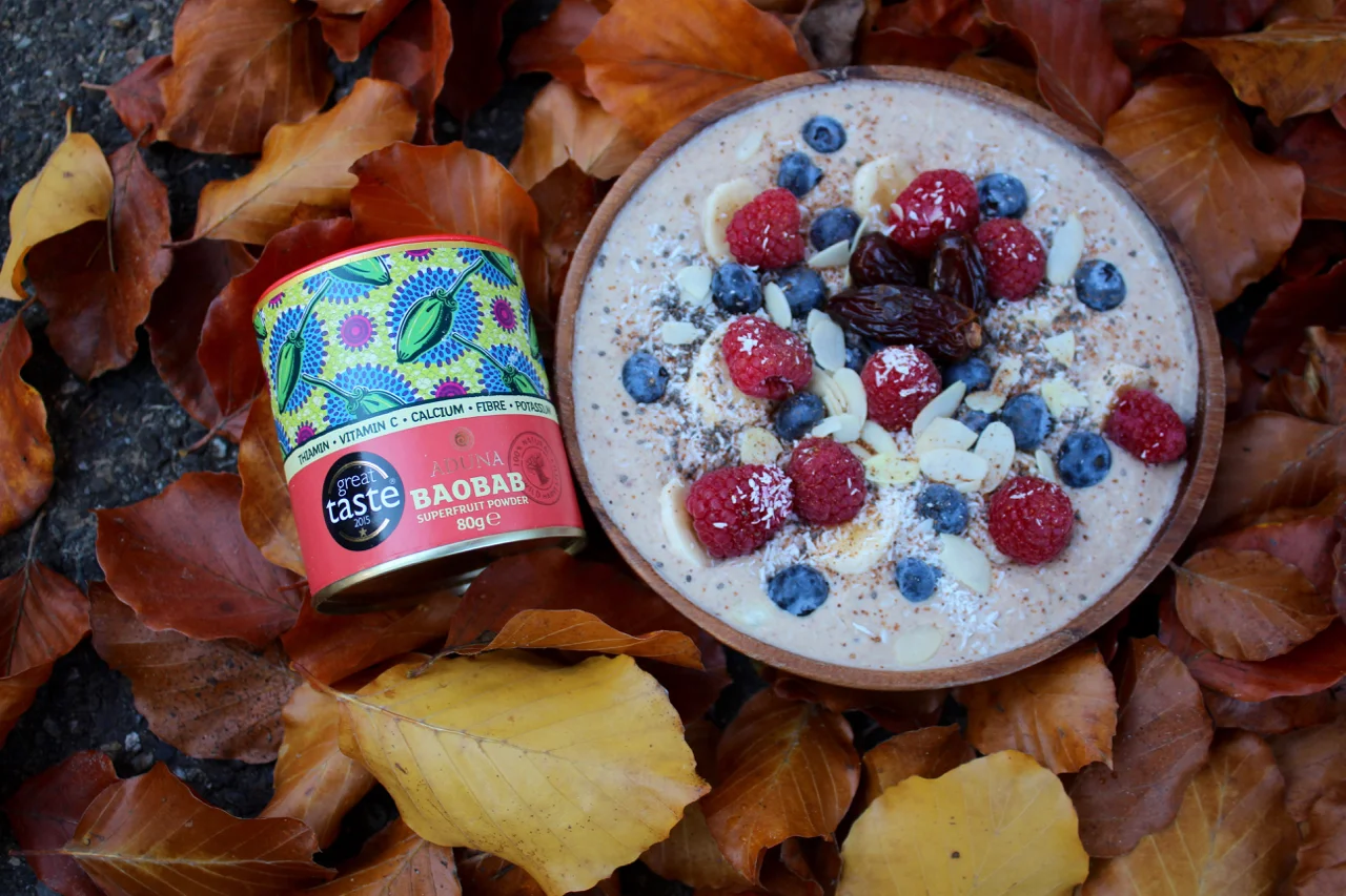 Almond and Cashew Yoghurt with Baobab