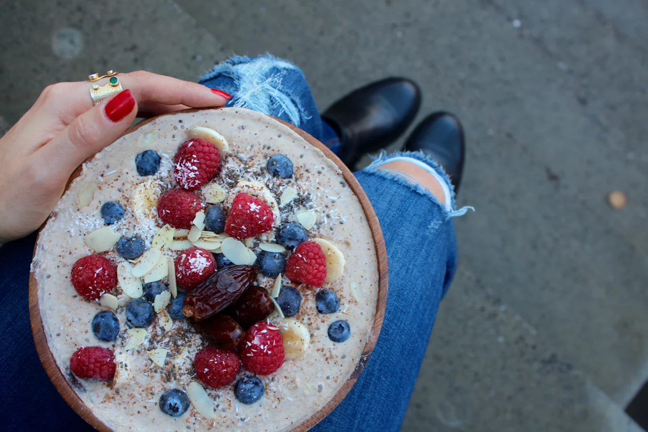 Almond and Cashew Yoghurt with Baobab