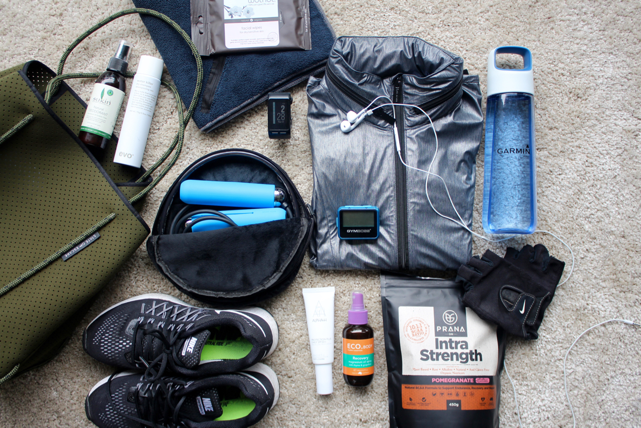 Workout Essentials  What's In My Gym Bag — Wholesome Stef