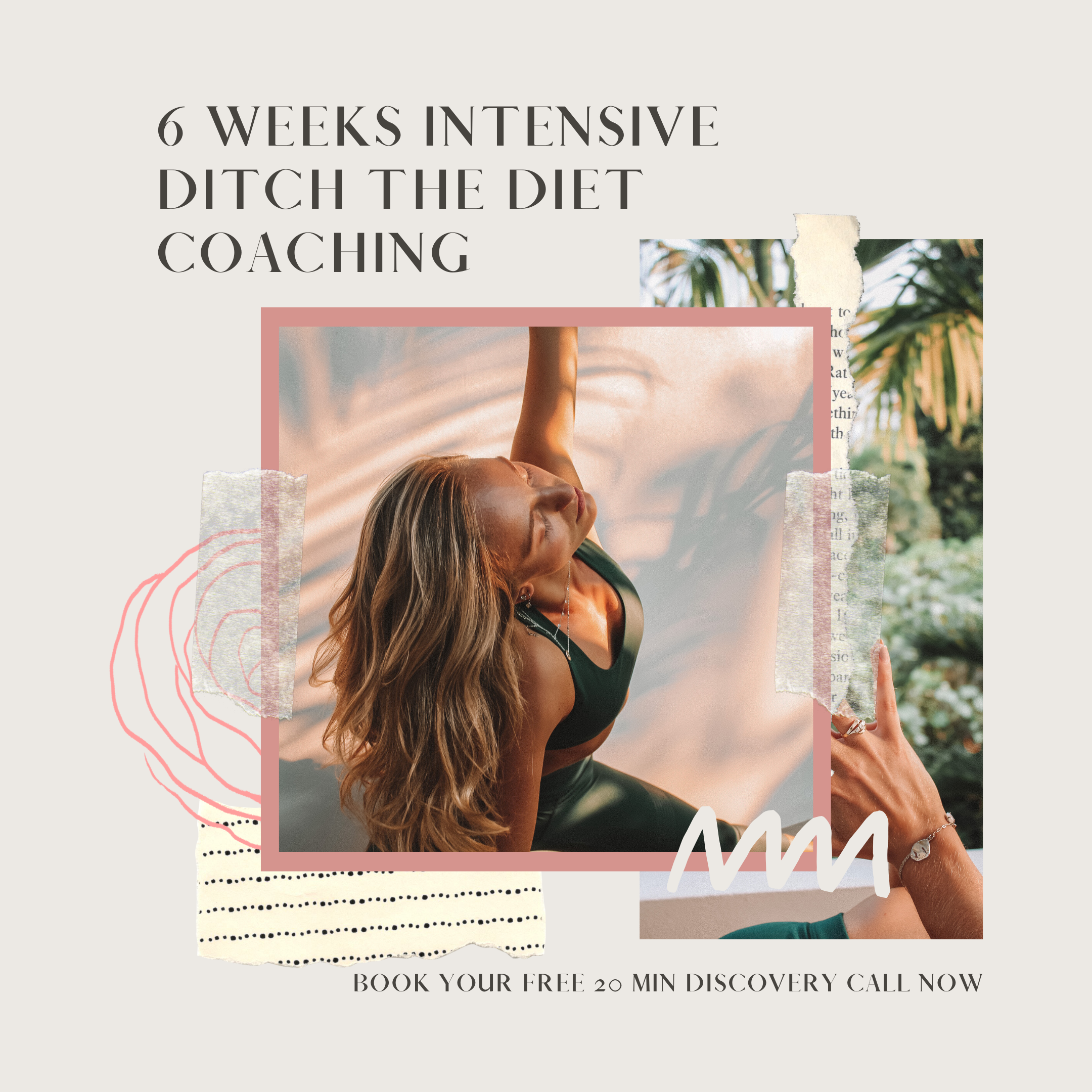 Introducing the 6-Weeks Intensive 'Ditch The Diet' Coaching