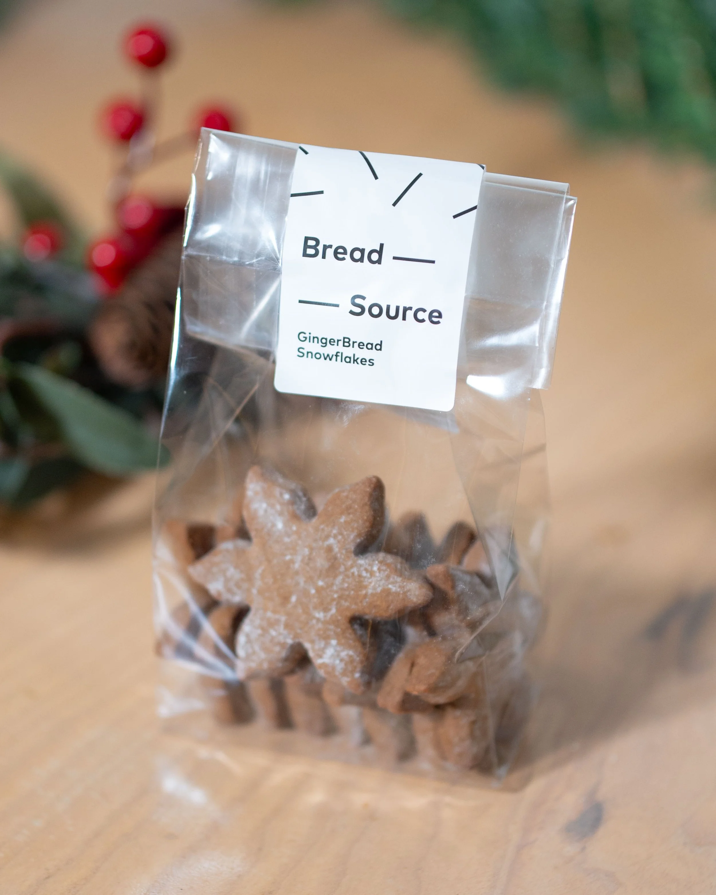 Gingerbread Snowflakes