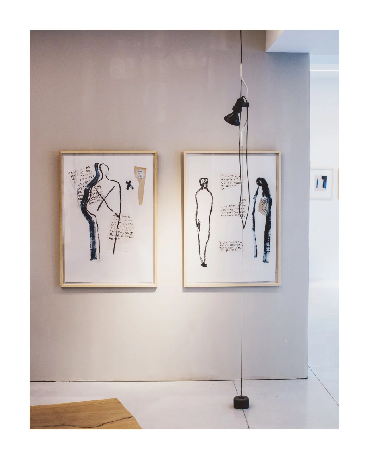 The expo @ Galerie Van Caelenberg (Bruno), curator Jan Hoet Jnr 