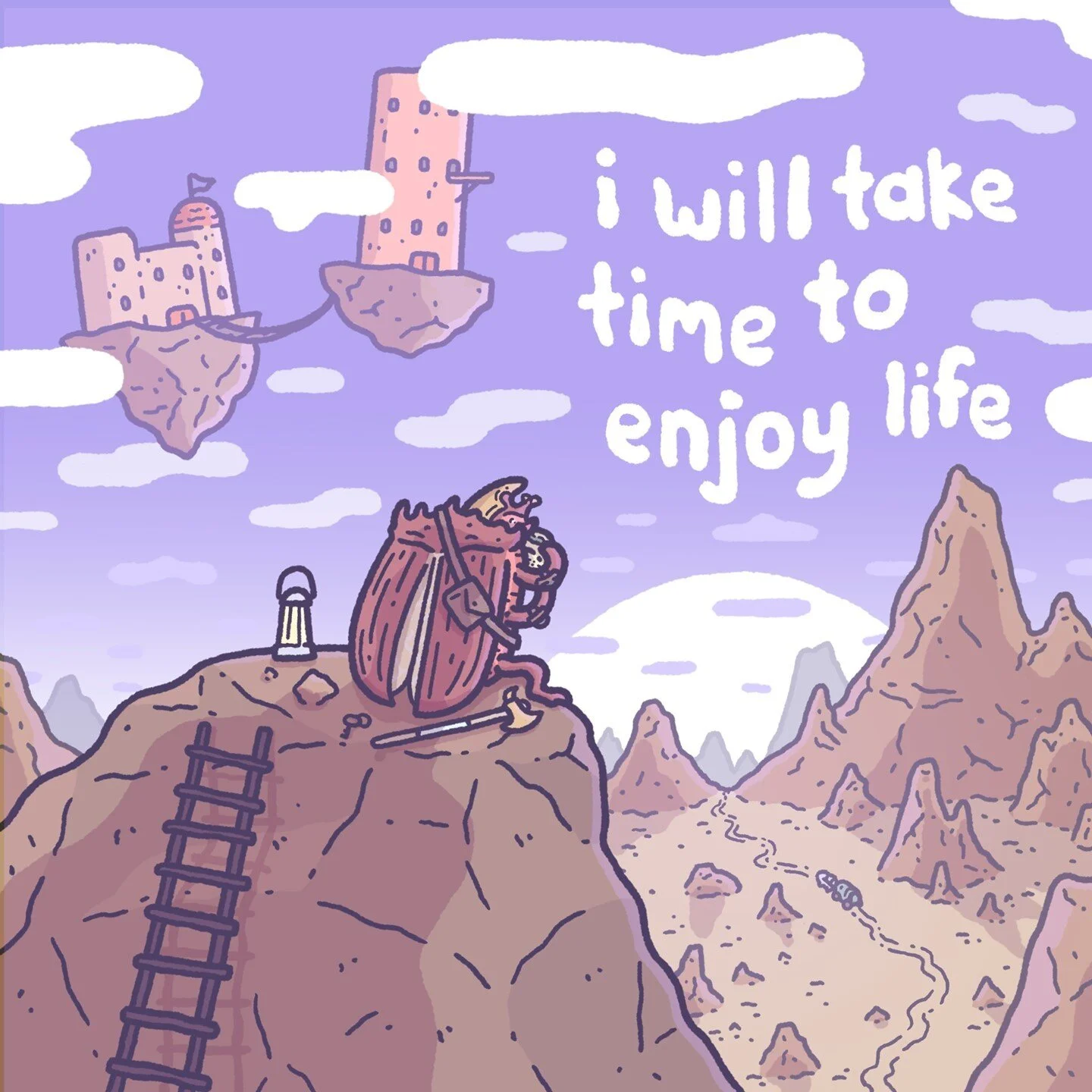 Work has been weighing heavily on Scarrod of late. An early morning hike to his favourite spot, a delicious breakfast sandwich and the world's best sunrise really hit the spot.⁠
⁠
You deserve this, Scarrod.⁠