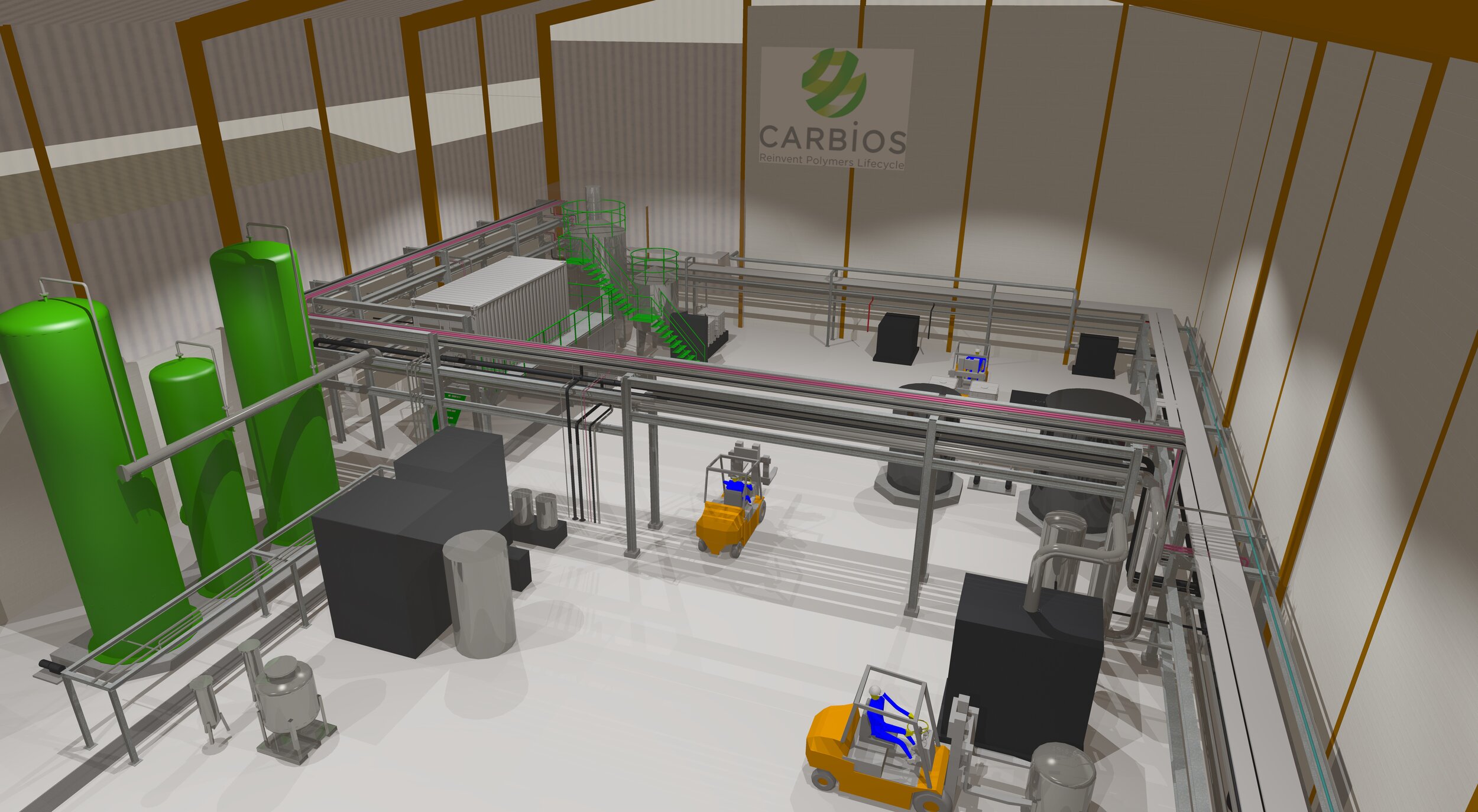 Modélisation 3D démonstrateur industriel de Carbios pour le recyclage enzymatique du PET - Crédit TechnipFMC.jpg